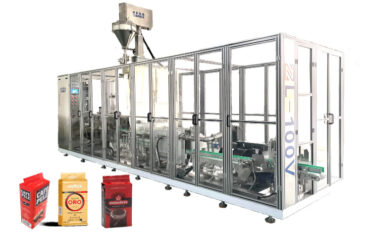 دستگاه بسته بندی آب بندی کیسه خلاء آجری اتوماتیک برای تشکیل پودر قهوه