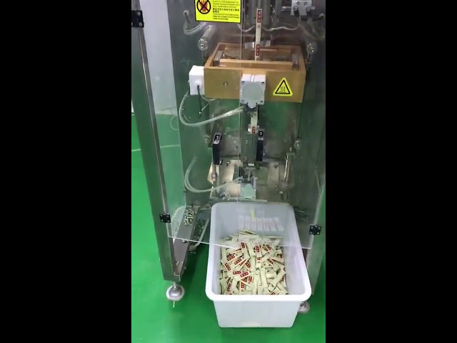 کوچک کیسه عمودی 3g 5g پودر قهوه ماشین بسته بندی اتوماتیک